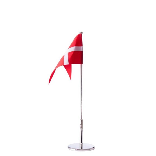 Dåbsflag, forkromet, 30 cm. - Nordahl Andersen